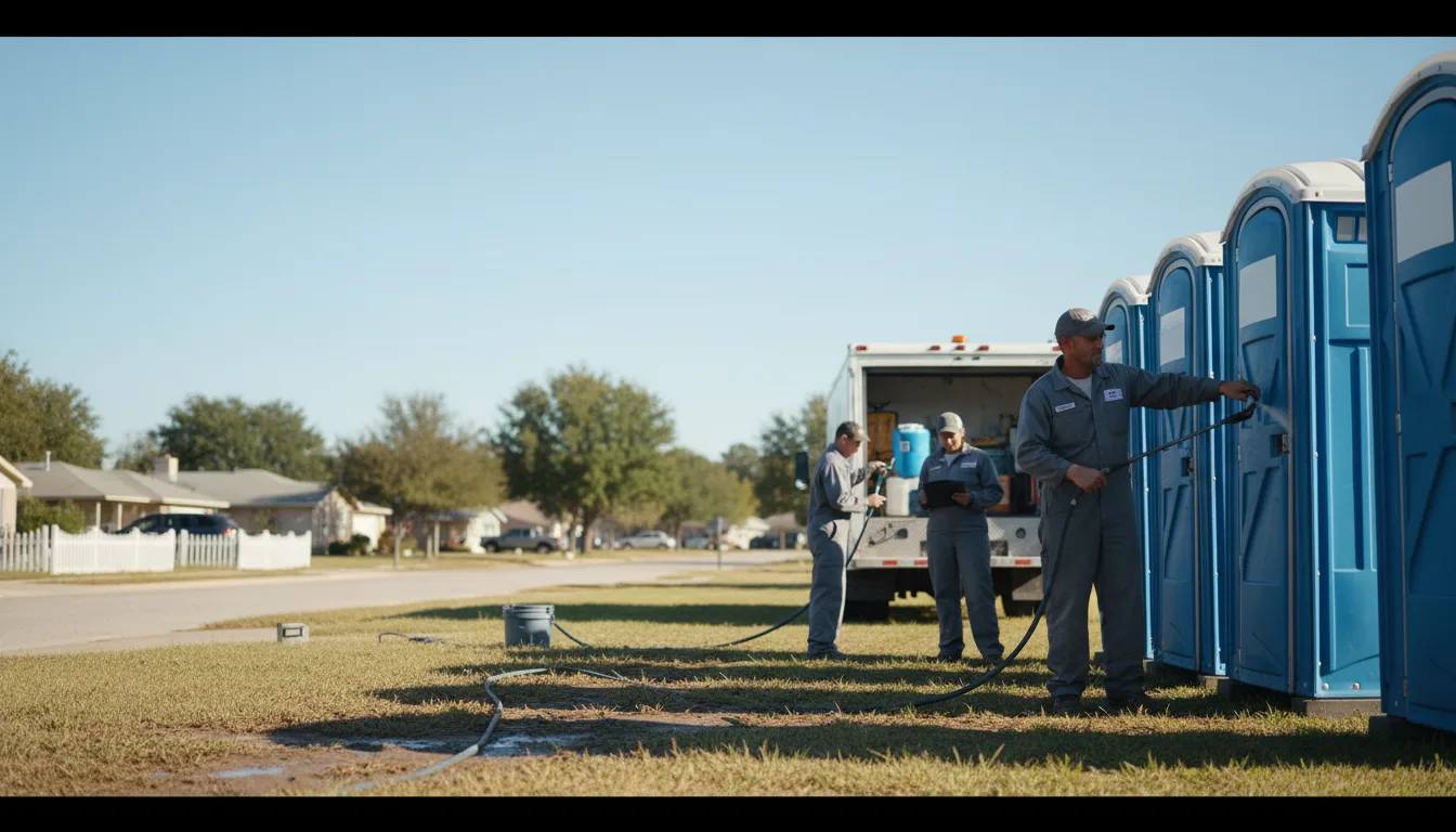 Long-Term Portable Toilet Rental in Hector, MN near me